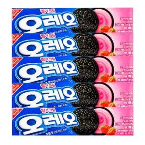 오레오 O9T7O9K5 딸기크림 (5개)