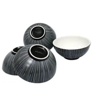 한식 판타지 도자기 그릇 세트 - 면 국 라면 냉면 등 4종