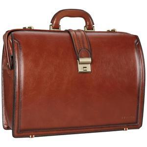 바누세 빈티지 풀 그레인 이탈리아 가죽 서류 가방 남성용 15.6인치 법률 변호사 출장 업무용 잠금 장치가 있는 의사 부착 케이스