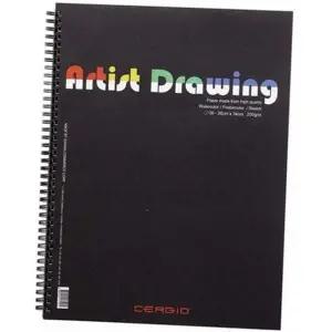 8절 30매 학교용 스케치북 넉넉한 드로잉 미술용 스프링