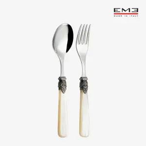 EME 나폴레옹 테이블 커트러리 서빙 2p 스푼 포크 세트