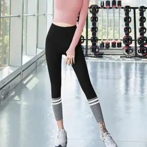 요가 니삭스 레깅스 투톤 텐스 필라테스 바지 운동복