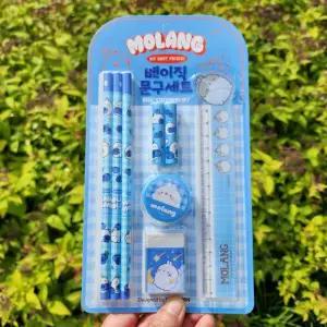 몰랑 문구세트 베이직 생일 답례품 구디백 어린이집 유치원 초등 학생 캐릭터 입학 단체선물