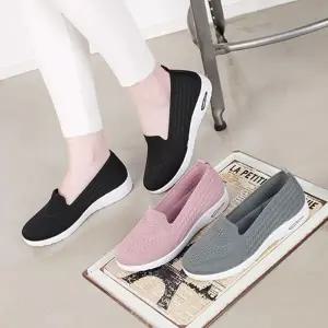 [다잇템] 여자 경량 봄여름 통기성 망사 슬립온