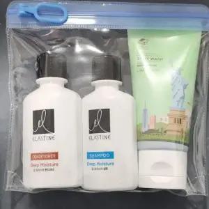 온더바디 선물용 여행용 엘라스틴 샴푸 린스 바디워시 3종