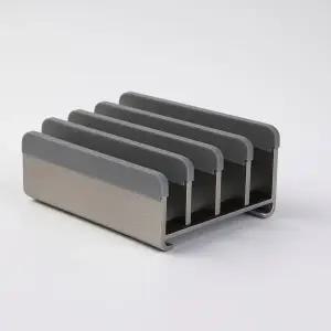 카이젠스 맥북거치대 맥미니거치대 노트북수직 알루미늄 스탠드 세로 클램쉘 2세대