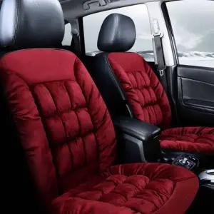 겨울 K9M8J1U4 차량용방석 시트커버 자동차의자매트 보온방석