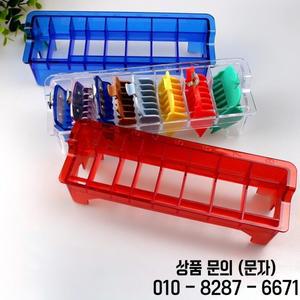 범용 직사각형 플라스틱 가이드 빗 보관 상자 이발사 미용사 전기 머리 제한 주최자 컨테이너