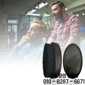 뜨거운 남자 면도 브러쉬 나무 휴대용 이발사 수염 제거 먼지 떨이 목 케어 곡선 360 웨이브 얼굴 청소