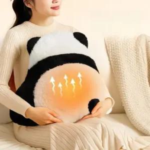 팬더 찜질기 안마기 인형 귀여운 따뜻한 안는 온열 핫팩 포근한 선물 쿠션 베개 양면 발열