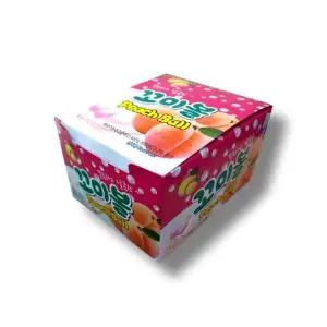 꼬미볼 C4P7G9O9 복숭아향 츄잉젤리 복숭아맛젤리 1곽(20개입)