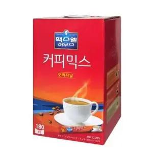 맥스웰하우스 H4Z6Q8Y8 인스턴트 커피 오리지날 커피믹스 180T