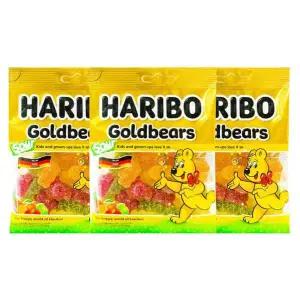 하리보골드베어사우어 J4O4B1L4 골드베어사우어젤리 3개