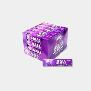 호올스 W3N4H7D0 호올스캔디 호올스블루베리캔디 1곽(20개입)