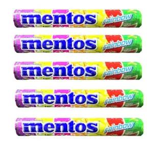 멘토스레인보우 Q9N6L6E4 멘토스레인보우맛 5개