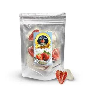 새콤달콤 K2M7C6S8 수제 동결 건조 딸기 초콜릿 화이트 50g
