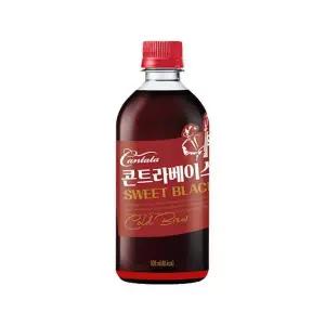 칸타타 I3F1O6V2 콘트라베이스 스위트블랙커피 500mlx6 BOX