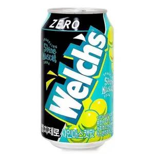 웰치스 W6X9Z4P0 제로 355mlx24캔 샤인머스캣 농심