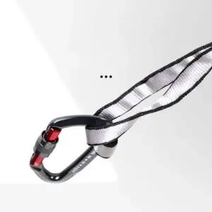 은색 데이지 체인 캠핑 걸이 스트랩