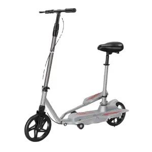 운동용 두발 킥보드 양발 실버 블랙 수동 스쿠터 성인용