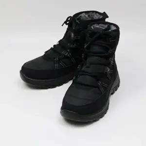 [옷자락]여성 일상용 보온 털안감 패딩 겨울 방한 앵클부츠