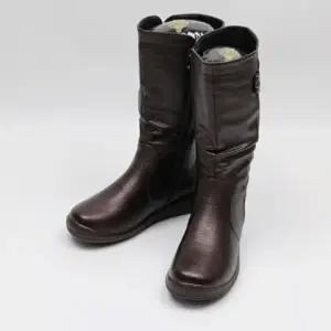 [옷자락]여성 겨울 데일리 필수 아이템 기모 미드부츠