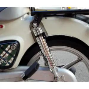 혼다 2023 슈퍼커브 바이크 튜닝 크롬 쇼바 스쿠터 코일 충격