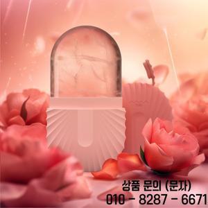 미용 및 피부 관리용 실리콘 얼굴 아이스 큐브 몰드 1개 롤러