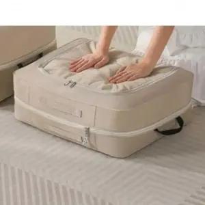 튼튼한 대용량 리빙 이불 수납 가방 물세탁 대형 1P 공간 옷정리 리빙