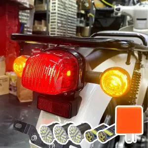 슈퍼커브110 오토바이 깜박이등 LED전구 세트 턴시그널 후미등 스쿠터 신호