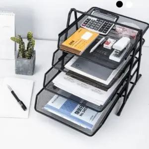 문서 사무실 정리함 철제 파일 서류 다용도 4단 슬라이딩