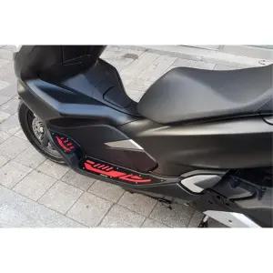 PCX125 발판 오토바이 튜닝스텝 페달 부품 가드 플레이트 주행 덴덤 안전