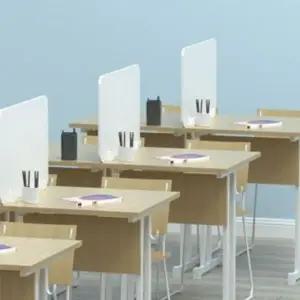 책상 이동식 파티션 가림판 테이블 칸막이 40x60