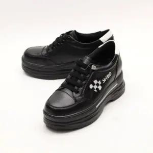 [옷자락]여성 봄가을 키높이 합성 가죽 통굽 운동화