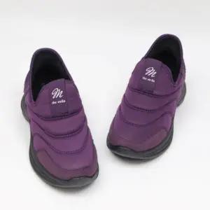 [옷자락]여성 일상 패딩 슬립온 경량 편안한 신발