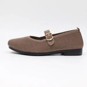 [옷자락]여성 일상 캐주얼 사무실 편안한 메리제인 플랫슈즈