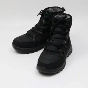 [옷자락]여성 일상용 보온 털안감 패딩 겨울 방한 앵클부츠