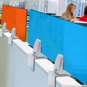 거치대 책상 파티션 데스크 강화 사무용 켓 받침대