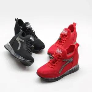 [옷자락]여성 봄여름 쾌적한 메쉬 높이 올리기 운동화