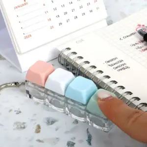 SpaR 딸깍이 키보드 4구 키캡키링 믹스 OWJ60323