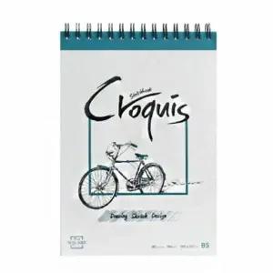 드로잉북 소묘노트 화방용지 B5 80매