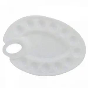 휴대용 수채화 12칸 원형 학생용 미술 팔레트 화구팔레트