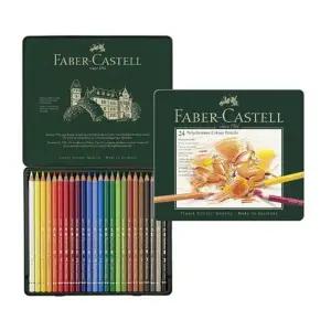 파버카스텔 폴리크로모스 유성 색연필 24색 1P 틴케이스 전문가용