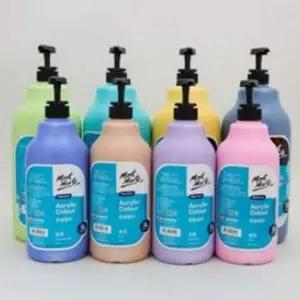 색상 미술용 두꺼운 펌프형 고급 전문가용 회화용 물감 두꺼운물감