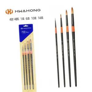 화구 회화용 혼합모 아크릴화 붓 드로잉 초보자용 전문가용 수채화