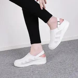 [옷자락]여자 캐주얼 나들이 발편한 뮬 슬립온