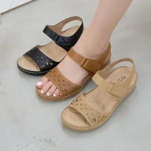 [옷자락]여자 투스트랩 3컬러 봄 여름 심플 여름 샌들