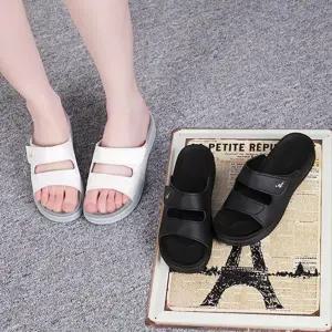 [옷자락]여자 데일리 캐주얼 편안한 나들이 투스트랩 샌들