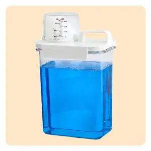 리필 눈금컵 세제 소분 리필세제 세제통 보관용기