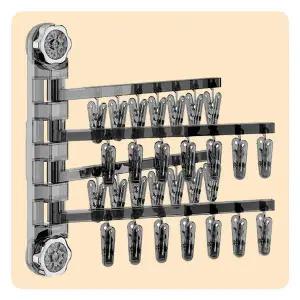 벽설치 실내 걸이 무타공 다용도 공중부양 건조대